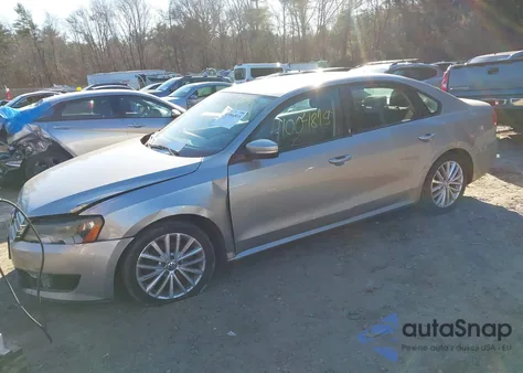 2014 Volkswagen Passat 2.5L S из США, поврежденный, VIN 1VWAP7A30EC008863